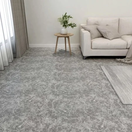 Tarimas de suelo autoadhesiva 20 uds PVC 1,86 m² gris cemento de vidaXL, Suelos y moquetas - Ref: Foro24-330124, Precio: 31,0...