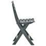 Silla de jardín plegable 2 unidades plástico verde en Sillas de jardín | Comprar online en Foru.es