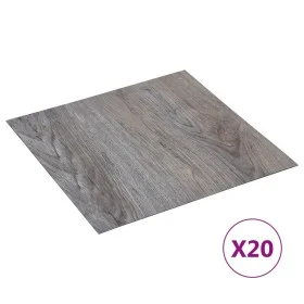 Self-adhesive pallets 20 units PVC 1.86 m² light brown by vidaXL, Floors and carpets - Ref: Foro24-330166, Price: 30,23 €, Di...