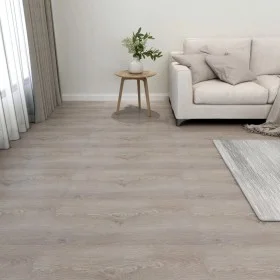 Tarimas de suelo autoadhesivas 20 uds PVC gris taupe 1,86 m² de vidaXL, Suelos y moquetas - Ref: Foro24-330155, Precio: 39,06...