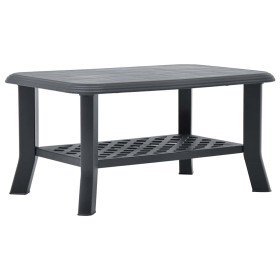 Mesa de centro de plástico gris antracita 90x60x46 cm en Mesas de centro | Comprar online en Foru.es