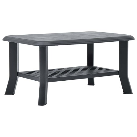 Mesa de centro de plástico gris antracita 90x60x46 cm en Mesas de centro | Comprar online en Foru.es