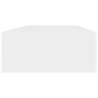 Estante con cajón de pared MDF blanco 60x23,5x10 cm de vidaXL, Estantes y estanterías - Ref: Foro24-330255, Precio: 55,44 €, ...