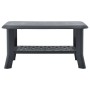 Mesa de centro de plástico gris antracita 90x60x46 cm en Mesas de centro | Comprar online en Foru.es