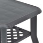 Mesa de centro de plástico gris antracita 90x60x46 cm en Mesas de centro | Comprar online en Foru.es