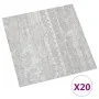 Selbstklebende Bodendielen 20 Einheiten PVC 1,86 m² grau von vidaXL, Böden und Teppiche - Ref: Foro24-330123, Preis: 33,72 €,...