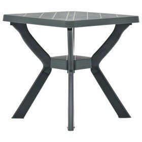 Mesa bistro de plástico verde 70x70x72 cm en Mesas de jardín | Comprar online en Foru.es