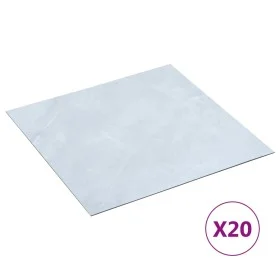 Selbstklebende Paletten 20 Stück PVC 1,86 m² weißer Marmor von vidaXL, Böden und Teppiche - Ref: Foro24-330159, Preis: 38,62 ...