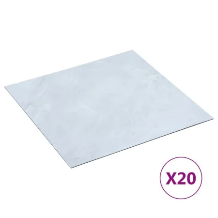 Selbstklebende Paletten 20 Stück PVC 1,86 m² weißer Marmor von vidaXL, Böden und Teppiche - Ref: Foro24-330159, Preis: 38,62 ...