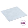 Tarimas autoadhesivas 20 piezas PVC 1,86 m² mármol blanco de vidaXL, Suelos y moquetas - Ref: Foro24-330159, Precio: 41,26 €,...
