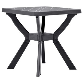 Mesa bistró plástico gris antracita 70x70x72 cm en Mesas de jardín | Comprar online en Foru.es