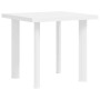 Mesa de jardín de plástico blanco 80x75x72 cm en Mesas de jardín | Comprar online en Foru.es