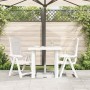 Mesa de jardín de plástico blanco 80x75x72 cm en Mesas de jardín | Comprar online en Foru.es