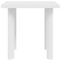 Mesa de jardín de plástico blanco 80x75x72 cm en Mesas de jardín | Comprar online en Foru.es