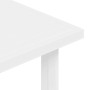 Mesa de jardín de plástico blanco 80x75x72 cm en Mesas de jardín | Comprar online en Foru.es
