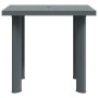 Mesa de jardín de plástico verde 80x75x72 cm en Mesas de jardín | Comprar online en Foru.es