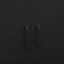 Armario de acero negro 90x50x180 cm de vidaXL, Armarios roperos - Ref: Foro24-336250, Precio: 282,79 €, Descuento: %