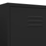 Armario de acero negro 90x50x180 cm de vidaXL, Armarios roperos - Ref: Foro24-336250, Precio: 282,79 €, Descuento: %