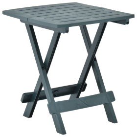 Mesa plegable de jardín plástico verde 45x43x50 cm en Mesas de jardín | Comprar online en Foru.es