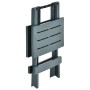 Mesa plegable de jardín plástico verde 45x43x50 cm en Mesas de jardín | Comprar online en Foru.es