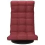 Burgundy fabric swivel floor chair by vidaXL, Floor chairs - Ref: Foro24-336582, Price: 110,88 €, Discount: %