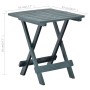Mesa plegable de jardín plástico verde 45x43x50 cm en Mesas de jardín | Comprar online en Foru.es