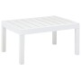 Mesa de jardín de plástico blanco 78x55x38 cm en Mesas de jardín | Comprar online en Foru.es