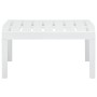 Mesa de jardín de plástico blanco 78x55x38 cm en Mesas de jardín | Comprar online en Foru.es