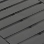 Mesa de jardín de plástico gris antracita 78x55x38 cm en Mesas de jardín | Comprar online en Foru.es