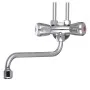 SCHÜTTE Grifo mezclador de fregadero bimando baja presión cromo de SCHÜTTE, Grifos - Ref: Foro24-438729, Precio: 61,94 €, Des...