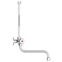 SCHÜTTE Grifo mezclador de fregadero bimando baja presión cromo de SCHÜTTE, Grifos - Ref: Foro24-438729, Precio: 61,94 €, Des...