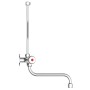 SCHÜTTE Grifo mezclador de fregadero bimando baja presión cromo de SCHÜTTE, Grifos - Ref: Foro24-438729, Precio: 61,78 €, Des...