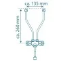 SCHÜTTE Grifo mezclador de fregadero bimando baja presión cromo de SCHÜTTE, Grifos - Ref: Foro24-438729, Precio: 61,94 €, Des...