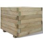 Arriate cuadrado madera 50x50x40 cm de vidaXL, Maceteros y jardineras - Ref: Foro24-41659, Precio: 65,82 €, Descuento: %