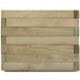 Arriate cuadrado madera 50x50x40 cm de vidaXL, Maceteros y jardineras - Ref: Foro24-41659, Precio: 65,82 €, Descuento: %