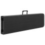 Bancos de jardín plegables 2 unidades HDPE negro 180 cm en Bancos de jardín | Comprar online en Foru.es