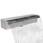 Rectangular stainless steel pool cascade fountain 45 cm by vidaXL, Fountains and waterfalls - Ref: Foro24-41666, Price: 66,56...