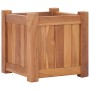 Arriate elevado madera maciza de teca 30x30x30 cm en Macetas y jardineras | Comprar online en Foru.es