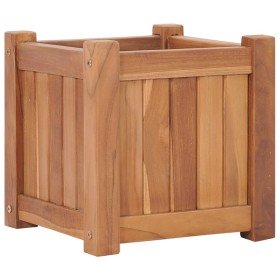 Arriate elevado madera maciza de teca 30x30x30 cm en Macetas y jardineras | Comprar online en Foru.es