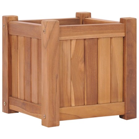 Arriate elevado madera maciza de teca 30x30x30 cm en Macetas y jardineras | Comprar online en Foru.es