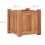 Arriate elevado madera maciza de teca 30x30x30 cm en Macetas y jardineras | Comprar online en Foru.es