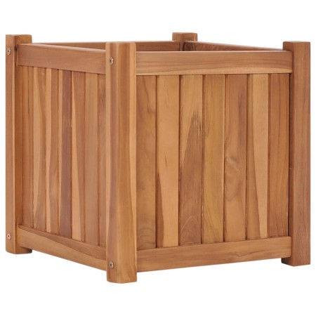 Arriate elevado madera maciza de teca 40x40x40 cm en Macetas y jardineras | Comprar online en Foru.es