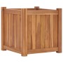 Arriate elevado madera maciza de teca 40x40x40 cm en Macetas y jardineras | Comprar online en Foru.es
