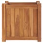 Arriate elevado madera maciza de teca 40x40x40 cm en Macetas y jardineras | Comprar online en Foru.es