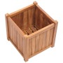 Arriate elevado madera maciza de teca 40x40x40 cm en Macetas y jardineras | Comprar online en Foru.es