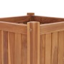 Arriate elevado madera maciza de teca 40x40x40 cm en Macetas y jardineras | Comprar online en Foru.es