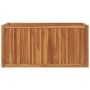 Arriate elevado madera maciza de teca 100x50x50 cm en Macetas y jardineras | Comprar online en Foru.es