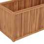 Arriate elevado madera maciza de teca 100x50x50 cm en Macetas y jardineras | Comprar online en Foru.es
