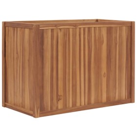 Arriate elevado madera maciza de teca 100x50x70 cm en Macetas y jardineras | Comprar online en Foru.es