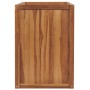Arriate elevado madera maciza de teca 100x50x70 cm en Macetas y jardineras | Comprar online en Foru.es